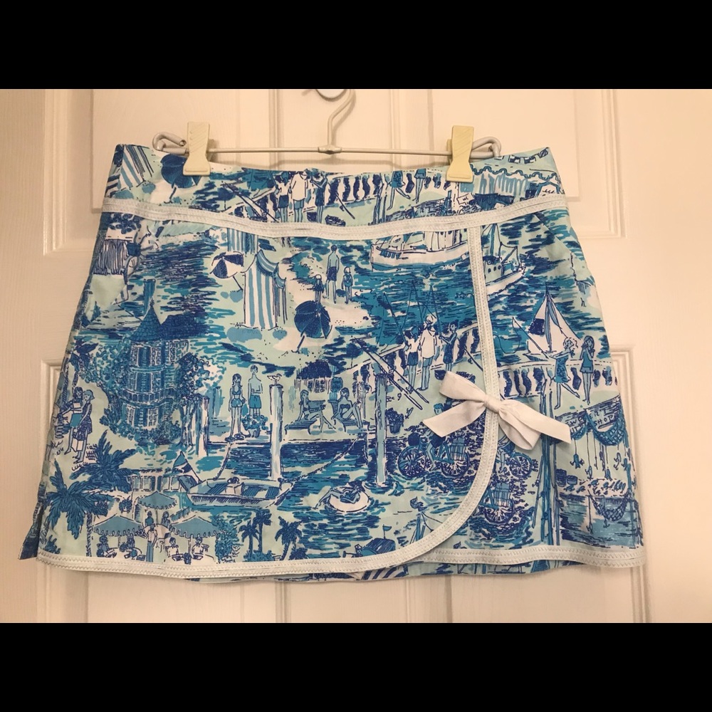 Lilly Pulitzer Jarvey Skort Size 4